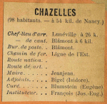 Chazelles-sur-Albe - Instituteur Jos.-Eug. François