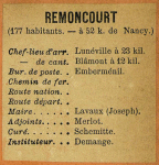Remoncourt - Instituteur Demange