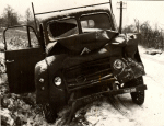 1968 - camion contre car de ramassage scolaire -route d'Autrepierre