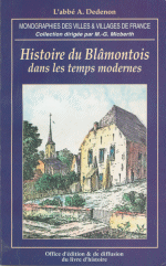 A. DEDENON - Histoire du Blâmontois dans les temps modernes