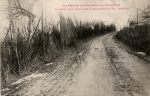 La route entre Emberménil et Laneveuville aux Bois, camouflée