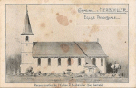 Eglise paroissiale - Reconstruction de l'église d'Herbéviller (face latérale)