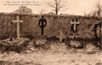 Bayr. Landw. Inf. Regt No. 4 - Vier Heidengräber im Friedhof zu Nonhigny - März 1915