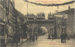 Fêtes de Gymnastique et de Préparation Militaire - 13 août 1911 - Arc de Triomphe des Usines Mazerand