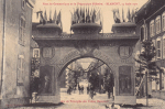 Fête de gymnastique et de préparation militaire - 13 août 1911 - Arc de triomphe des usines Mazerand