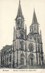 Kirche, errichtet im Jahre 1853