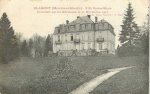 Villa Sainte-Marie - Incendiée par les Allemands le 21 novembre 1917