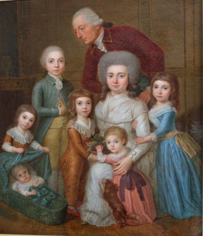 Nicolas de Mirbeck - Famille de Ligniville 1791