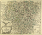 Carte de la Lorraine et du Barrois - Robert de Vaugondy - 1756