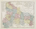 R. de Vaugondy - Delamarche. - Flandre, Picardie, et Artois, Isle de France, Orléanois, Champagne, Lorraine, et Alsace. - Paris, 1806