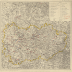 Carte paléoethnologique de la Meurthe - E. Barthelémy - 1860