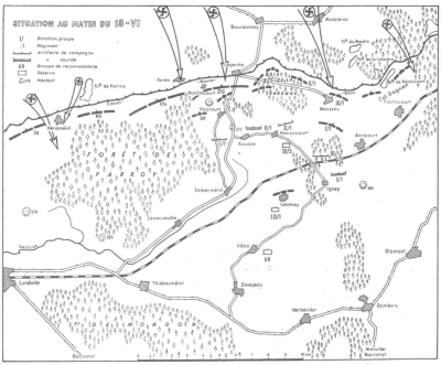 Situation au 18 juin 1940