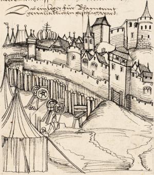Siège de Blamont (Doubs) - 1475
