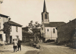 Mignéville. L'église - 2 septembre 1915