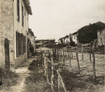 Mignéville (?). Rue organisée défensivement - Juillet 1917
